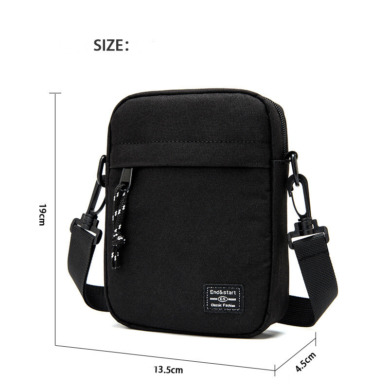 Men’s Small Chest Sling Bag Travel Hiking Cross Body Messenger Shoulder Bag