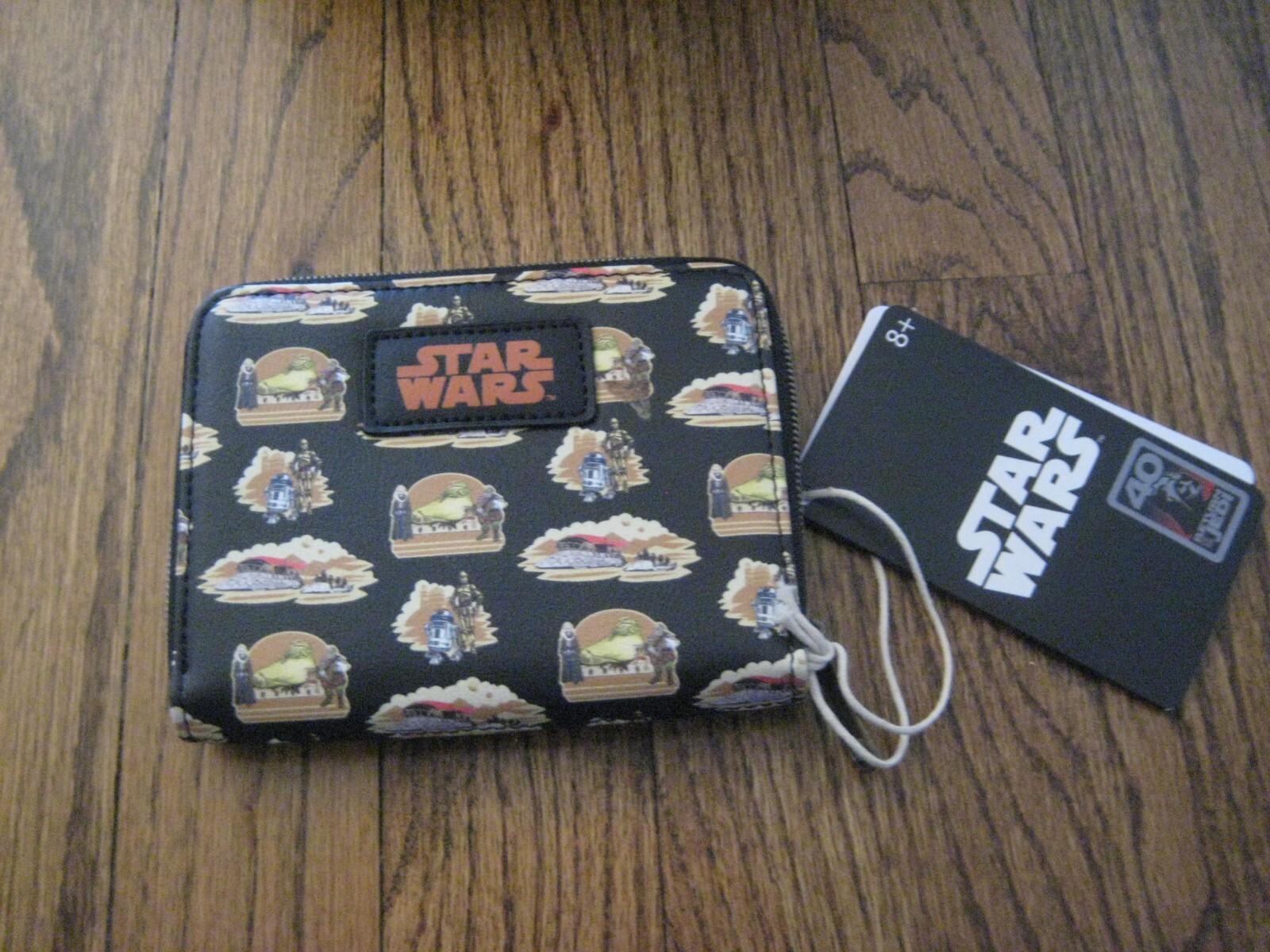 Star Wars Return of the Jedi 40th Ann All Over Print Mini-Backpack + Wallet Set!