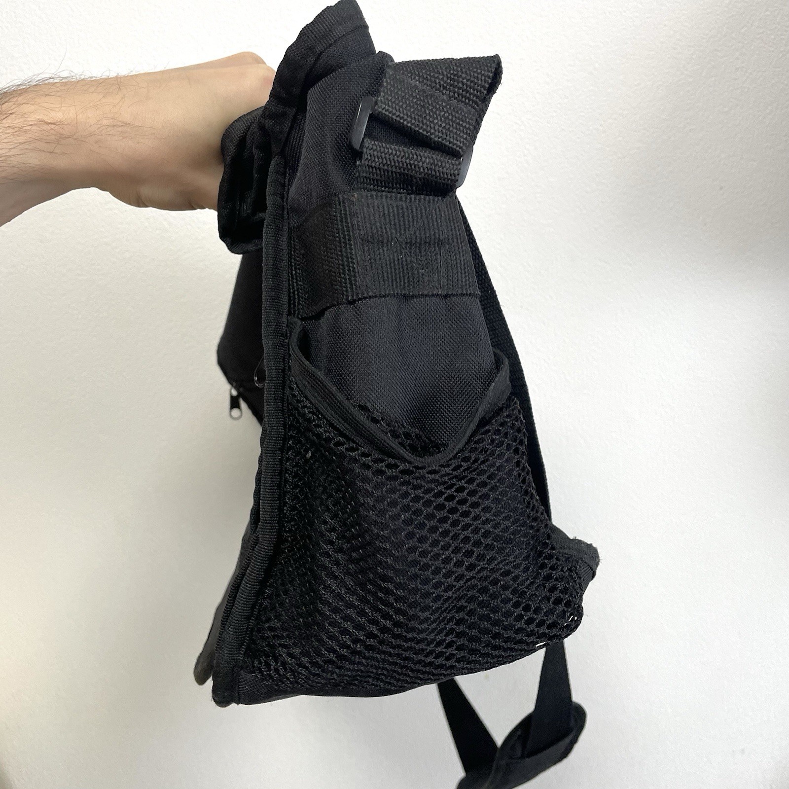 Vintage Monster Cable Game Messenger Bag Shoulder Strap Black Xbox PS1 Promo 90s
