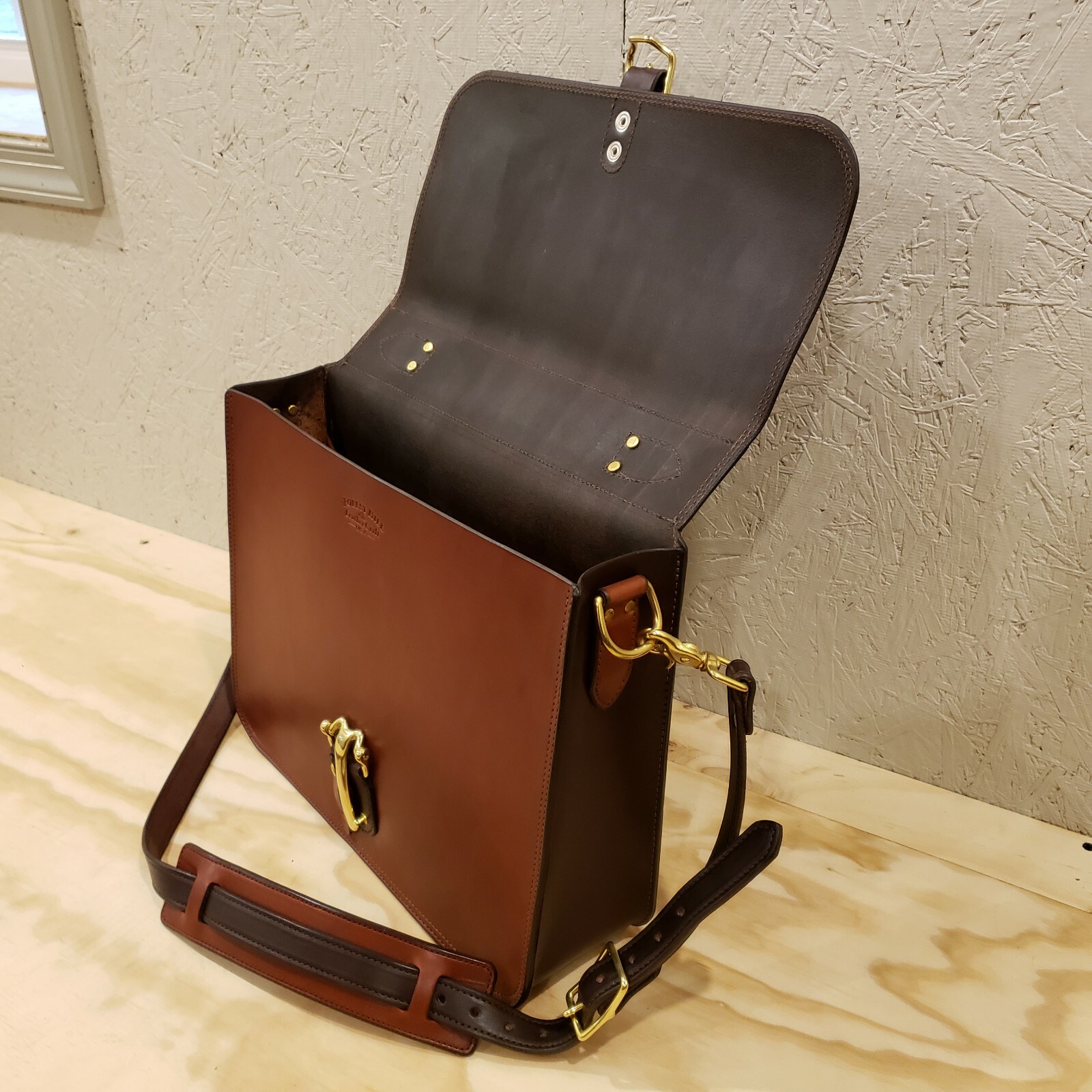 Leather Briefcase with a Lifetime warranty. Handmade in the USA. Wickett & Craig