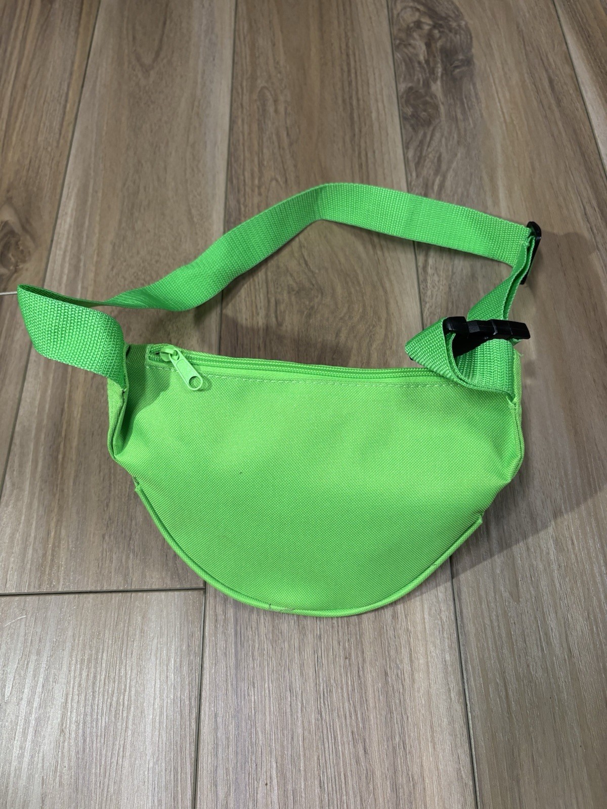 Rad Fanny Pack Sack Weed Leaf Pattern Green 420 80s Retro Waist Bag