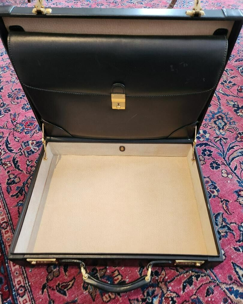 VINTAGE MARK CROSS LEATHER BRIEFCASE WITH PORTFOLIO LATE 80’S/EARLY 90’S BEAUTY