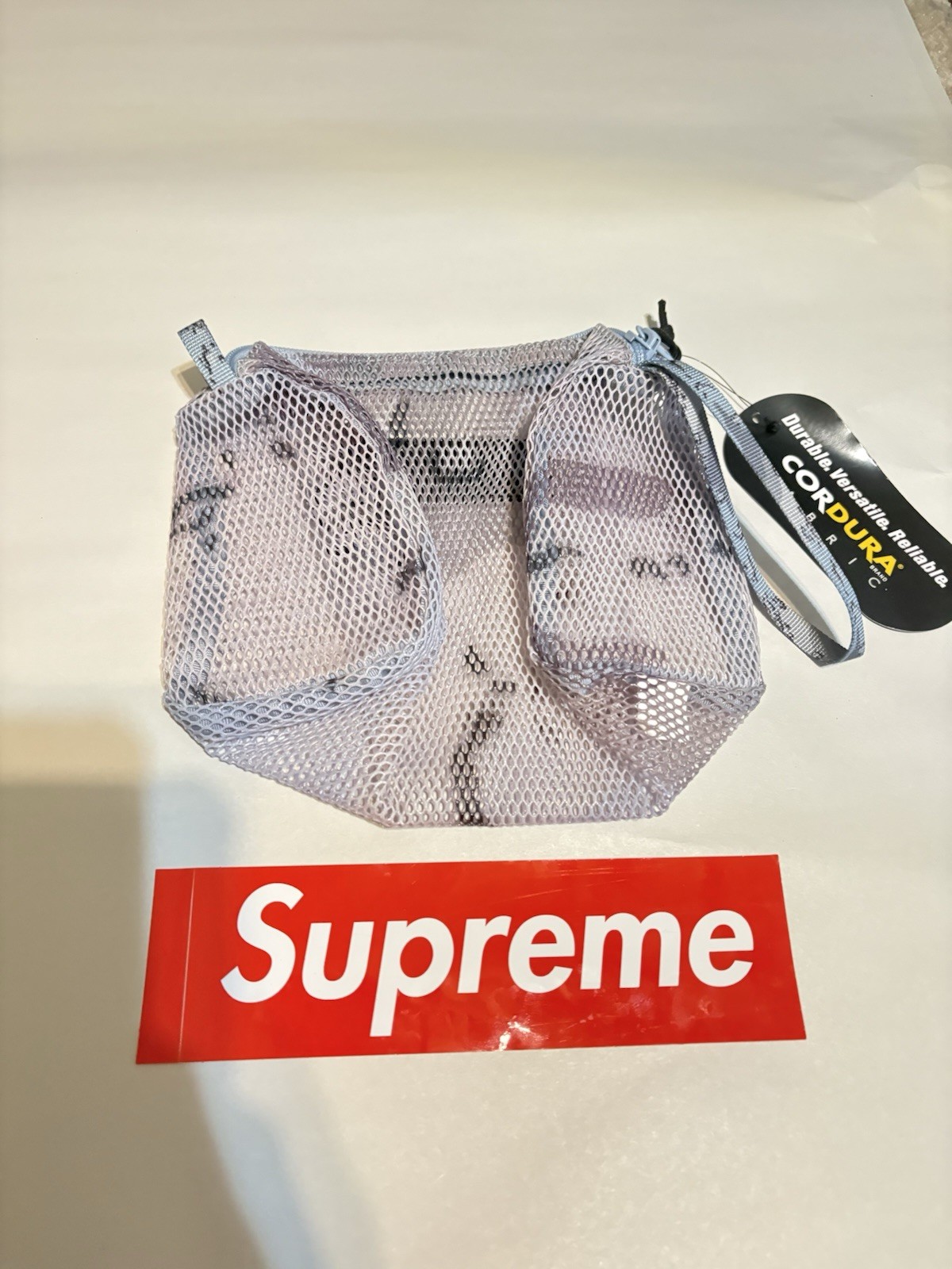 Supreme Utility Pouch Blue Chocolate Chip Camo SS20