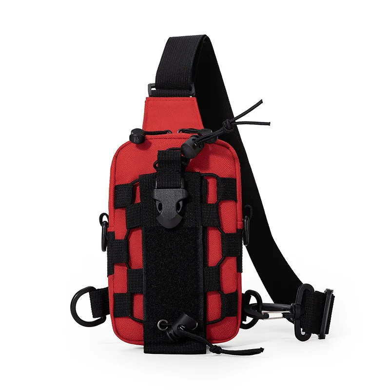 Multifunctional Tactical Chest Bag Men’s Outdoor Water Bottle Waist Bag Phone Cr