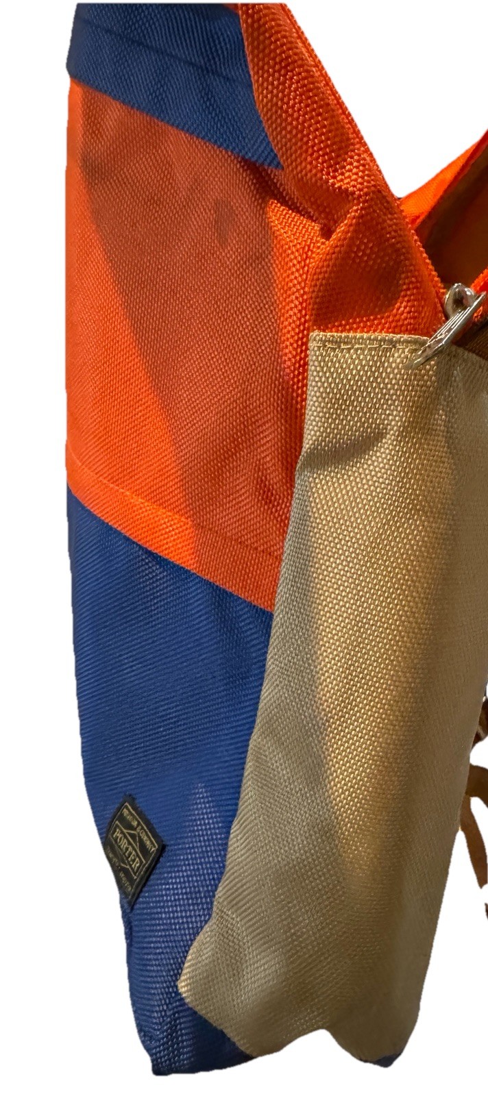 Head Porter Final Collection SS19 Colorblock Daypack Orange/Blue Made In Japan