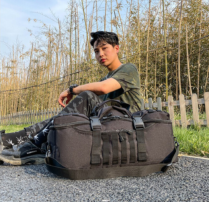 Men’s Large Military Tactical Backpack Camping Travel Rucksack Bag Carry Handles