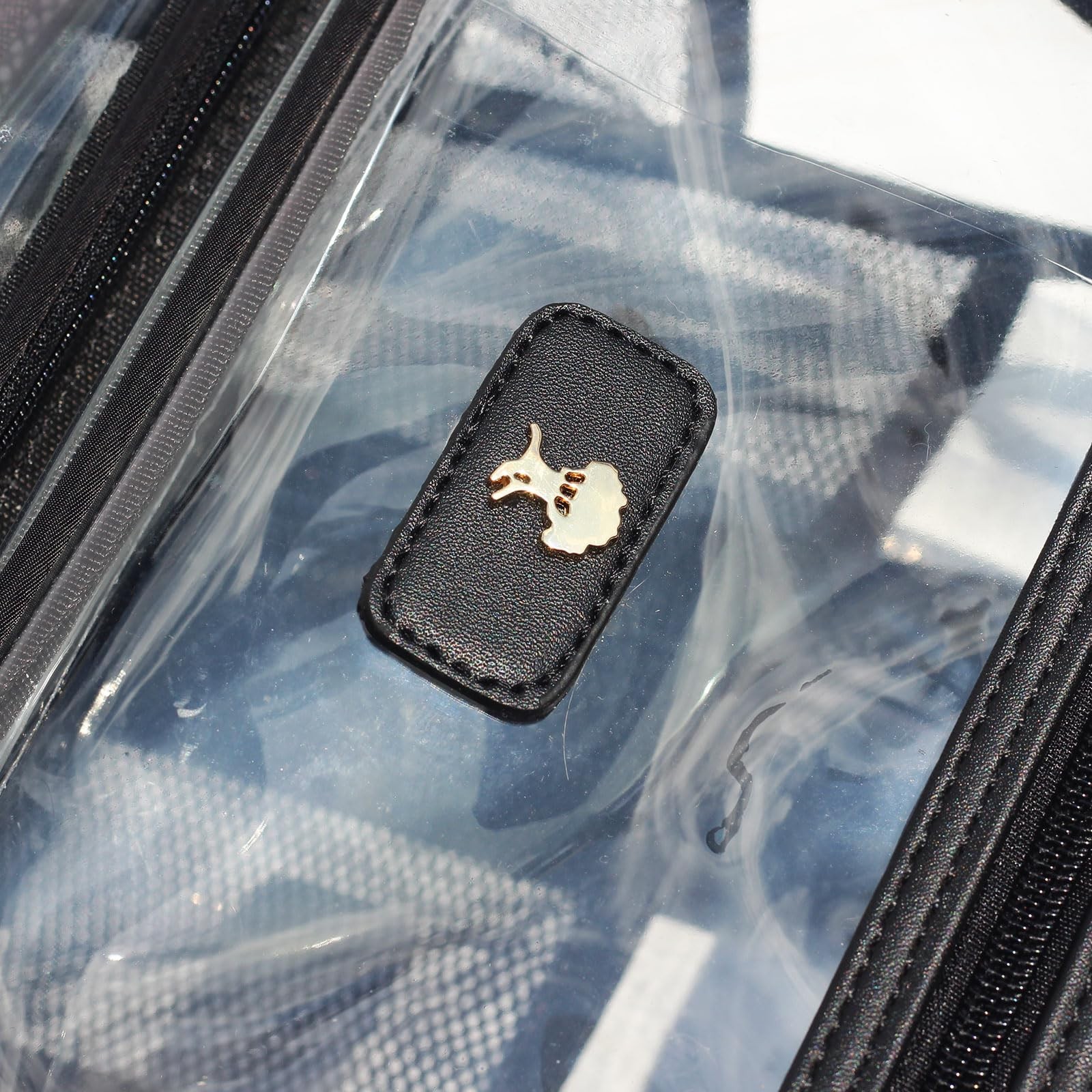 Clear Backpack Transparent Stadium Approved See Through Backpack for Middle C…