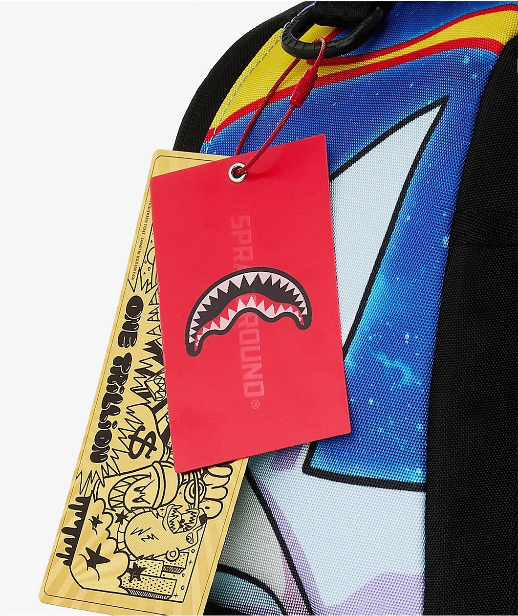 Sprayground Rick & Morty Brain Backpack🔥New Black Bookbag Large School Bag
