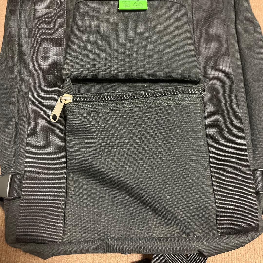 Authentic PORTER Union Backpack Rucksack Black 41cm High Durable Mens Bag