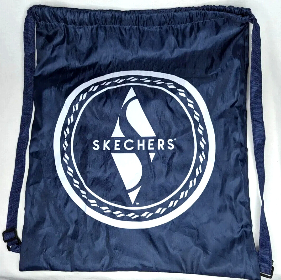 Sketchers Drawstring/Strap – Backpack / Gym Bag – 20″ x 16″ – Color: Blue – New