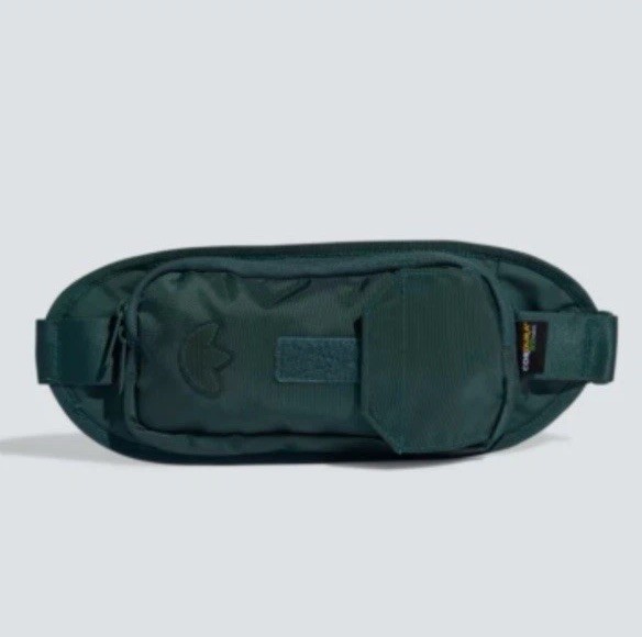 adidas Adults Unisex Adicolor Contempo Waist Bag Green fanny pack