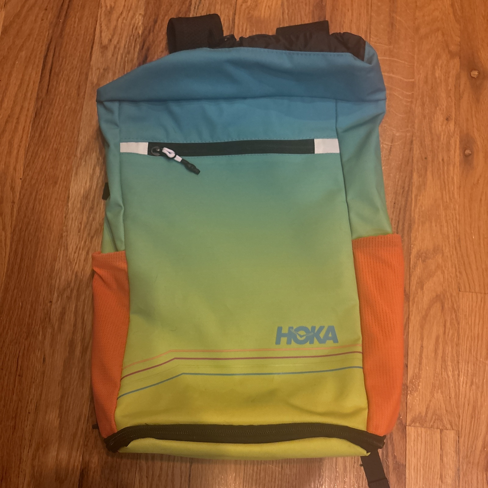 Hoka One Ocean Mist Gradient Field Backpack Shoe Bag