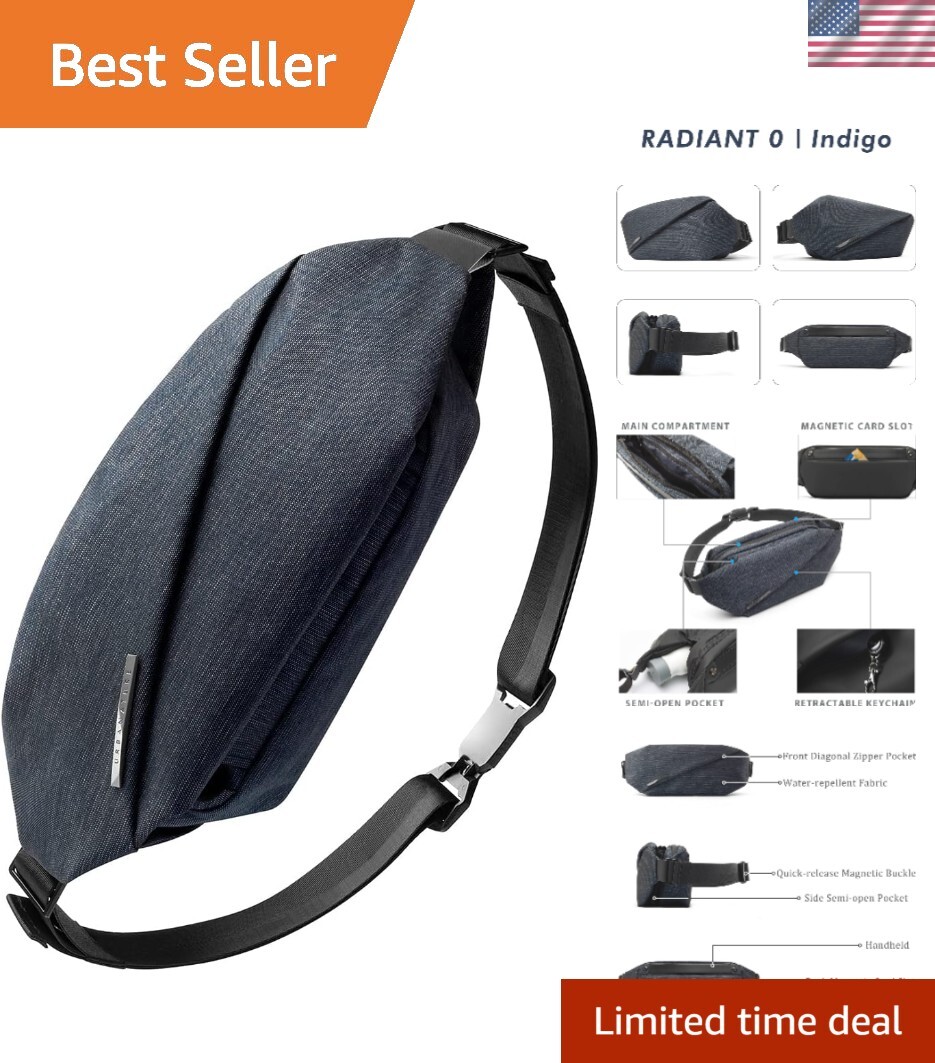 Durable Lightweight Chest Bag – Three Layers of Organized Storage for Essentials