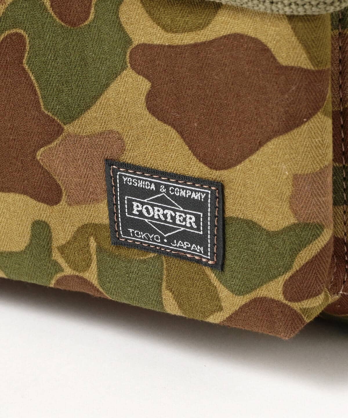 (ASK availability First) BEAMS BUZZ RICKSON’S × PORTER / CAMOUFLAGE DAYPACK New