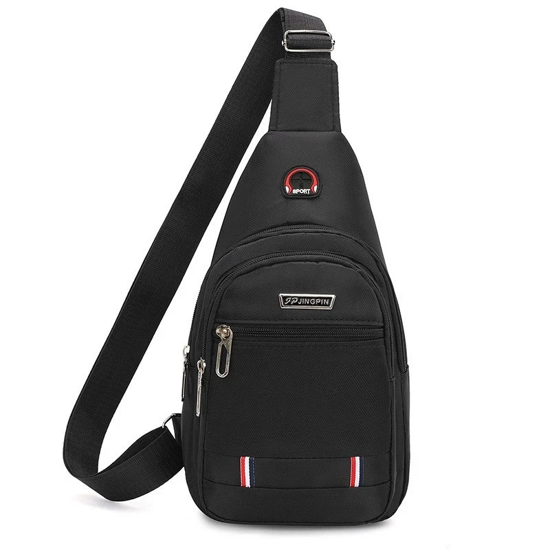 Men’s Canvas Sling Backpack Shoulder Bag Travel Casual Crossbody Chest Pack US.