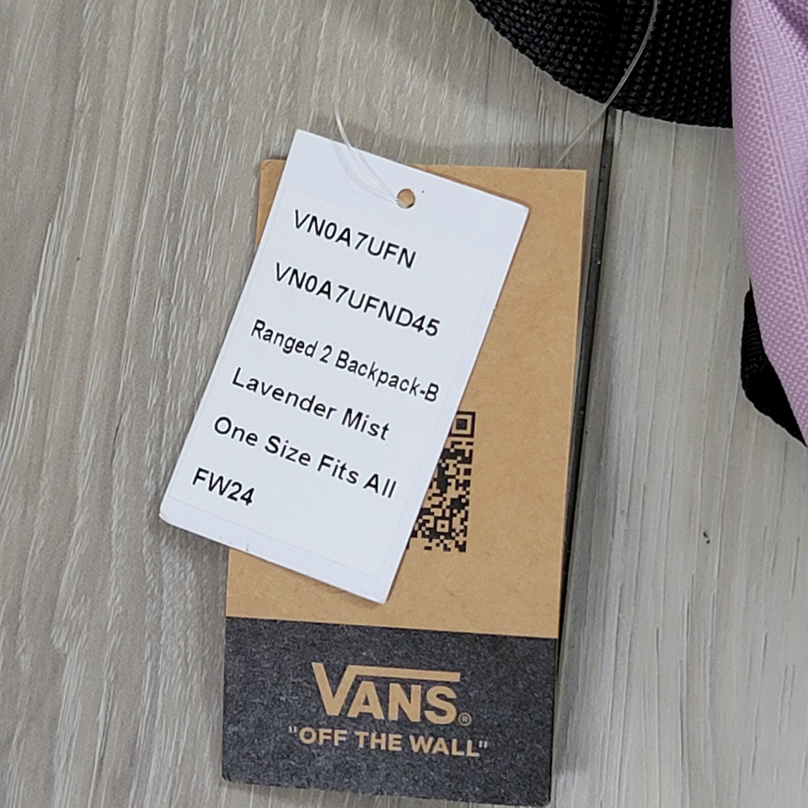 Vans Backpack Ranged 2 Lavender Mist New
