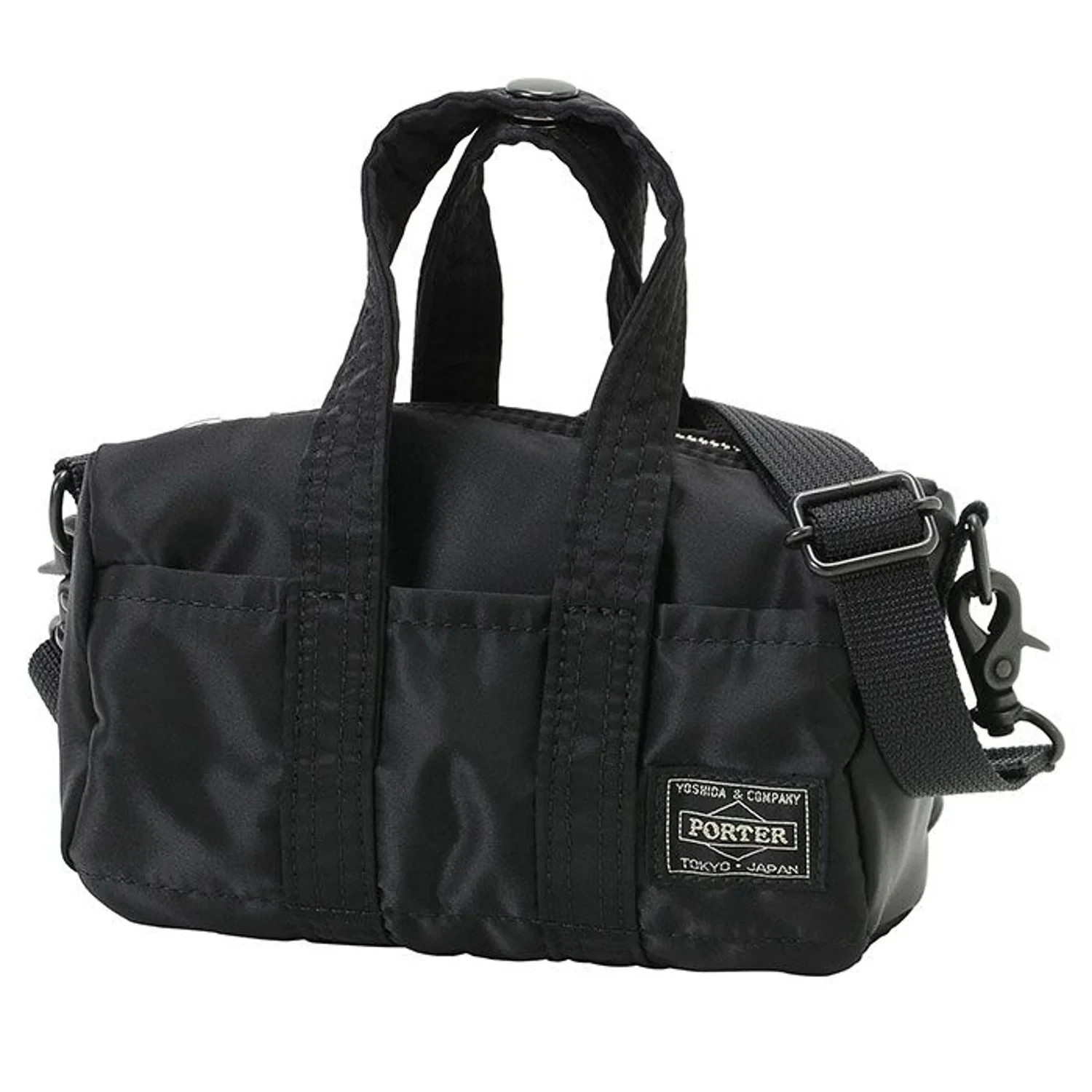PORTER HOWL 2WAY Nylon BOSTON BAG MINI 381-18156 Black Duffel Bag Yoshida & Co.
