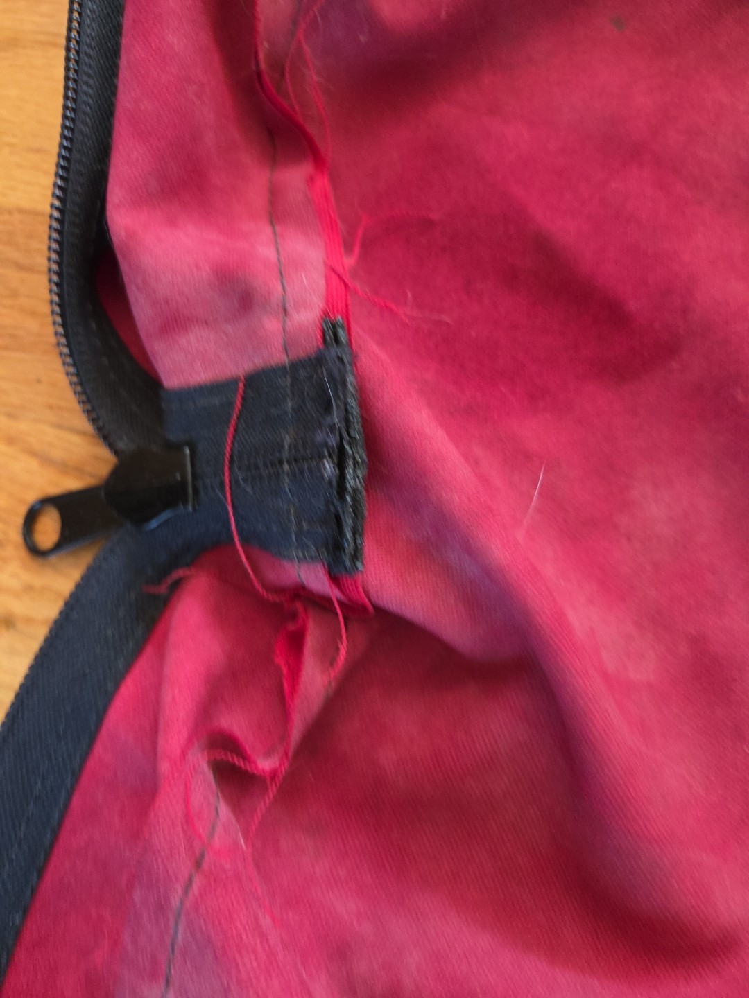 Red Canvas Fire Fighter Duffle Bag Extra Large Fire Craft Gear Bags Vintage