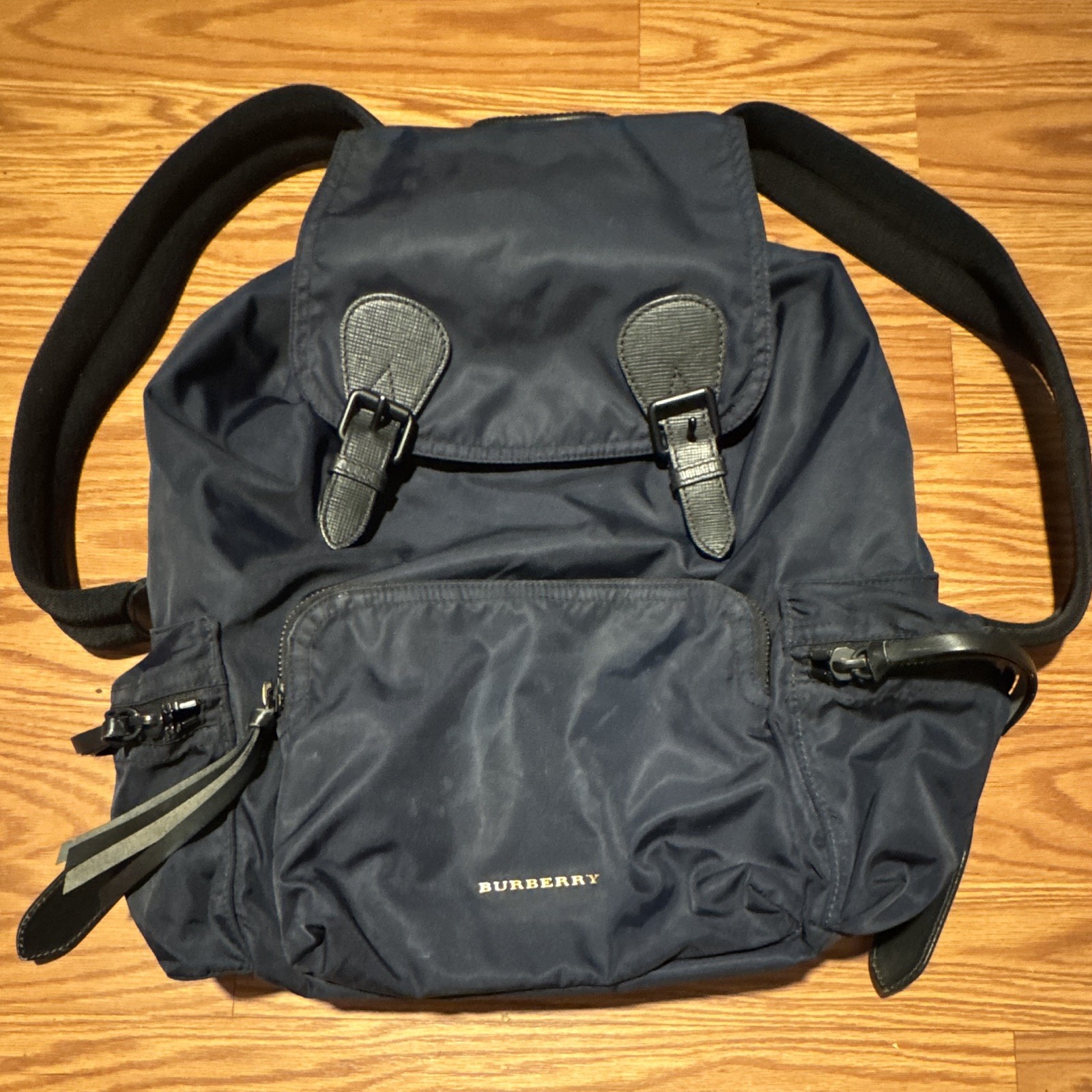 AUTHENTIC BURBERRYBackpack-Daypack Navy/Black Nylon