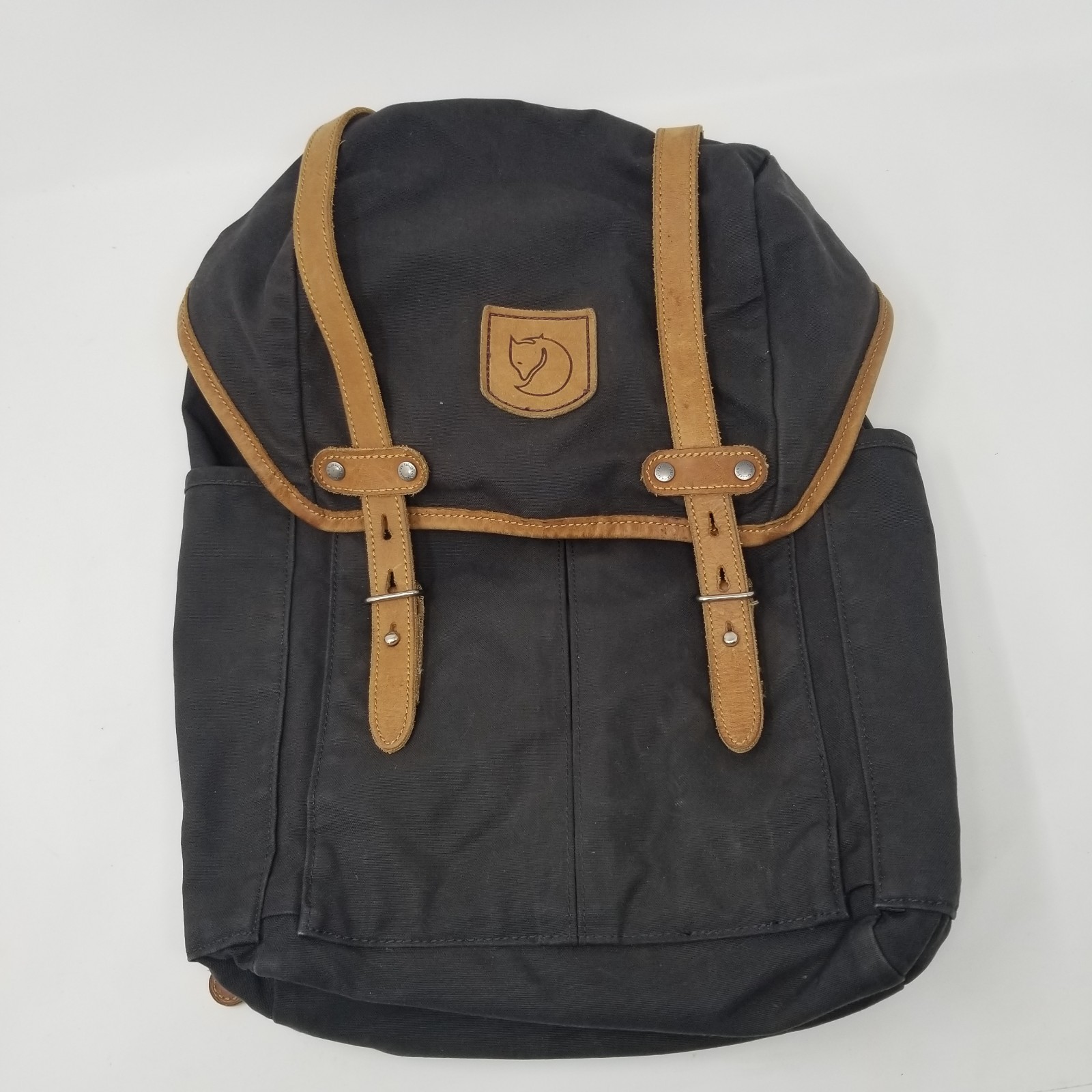 Fjallraven Rucksack No.21 Medium Wax Canvas G-1000 Backpack Brown