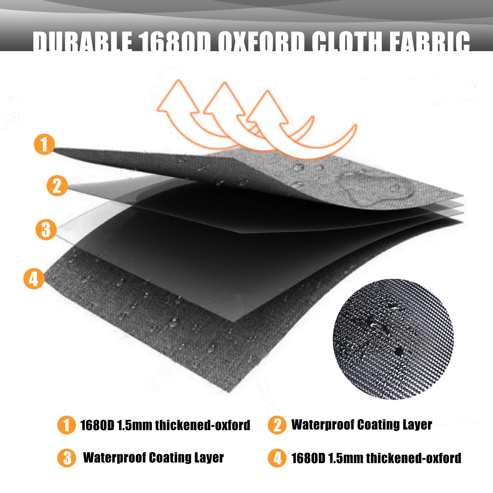 Truss Storage Bag Fit for Kawasaki Teryx KRX 1000 2020 2021 2022 2023 Accessorie