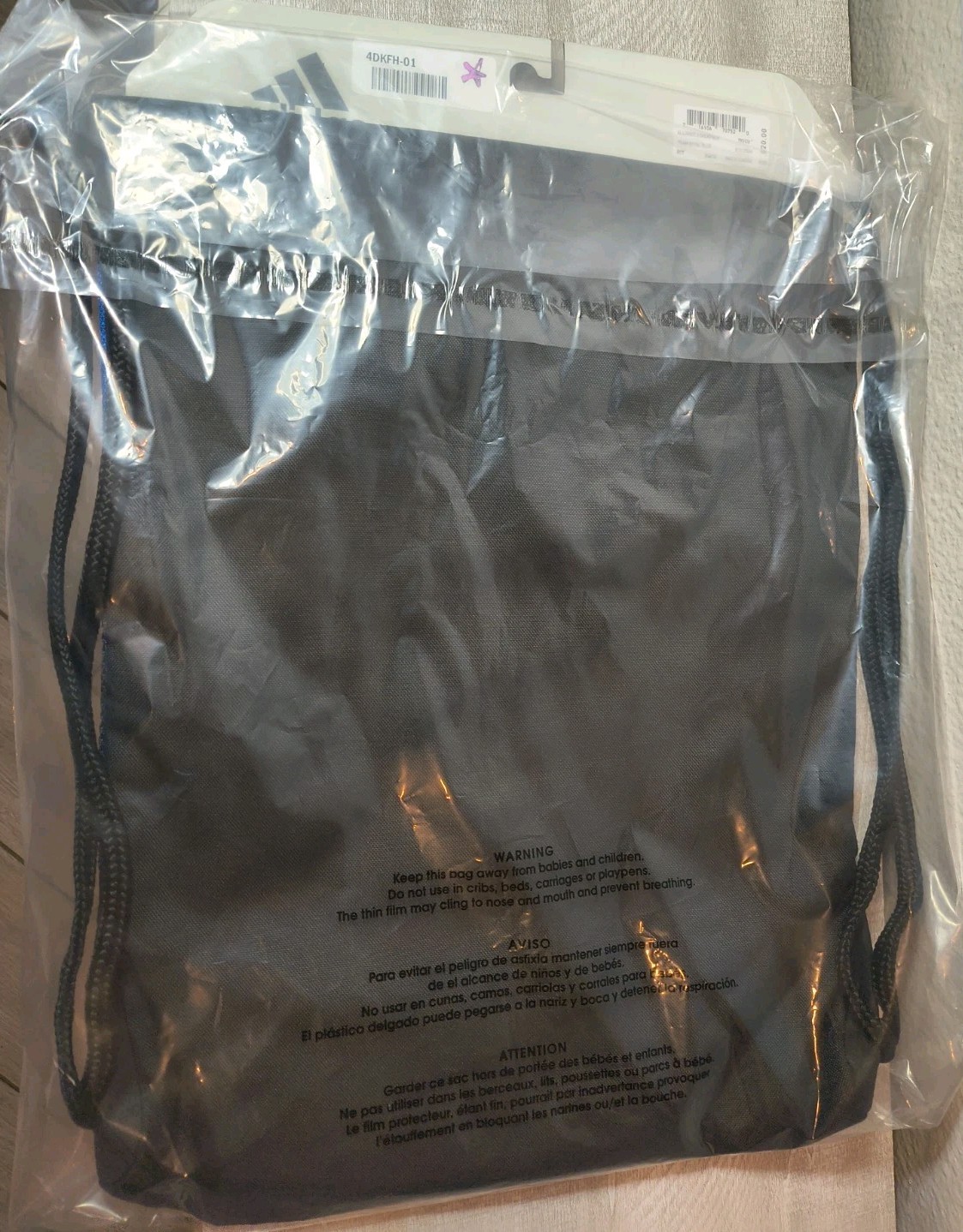 Adidas / ALLIANCE II SACKPACK / Drawstring Bag /Team Royal / 5133564