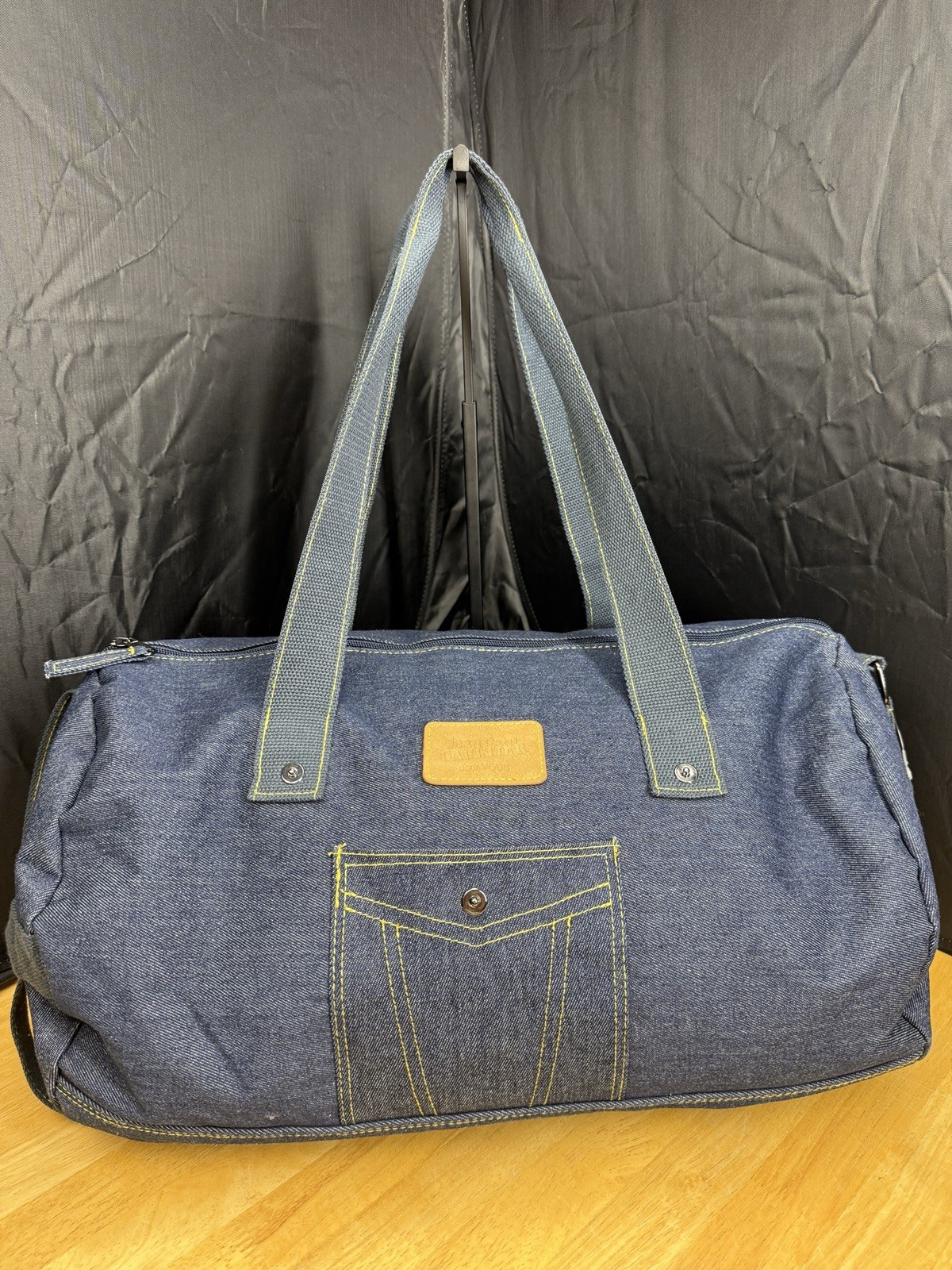 Jean Paul Gaultier Nylon Blue Exterior Bags & Handbag Travel Accessory NWOT
