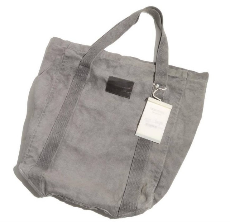 OUR LEGACY Tote Bag Cotton ATTIC CARBON WASH CANVAS Simple from Japan
