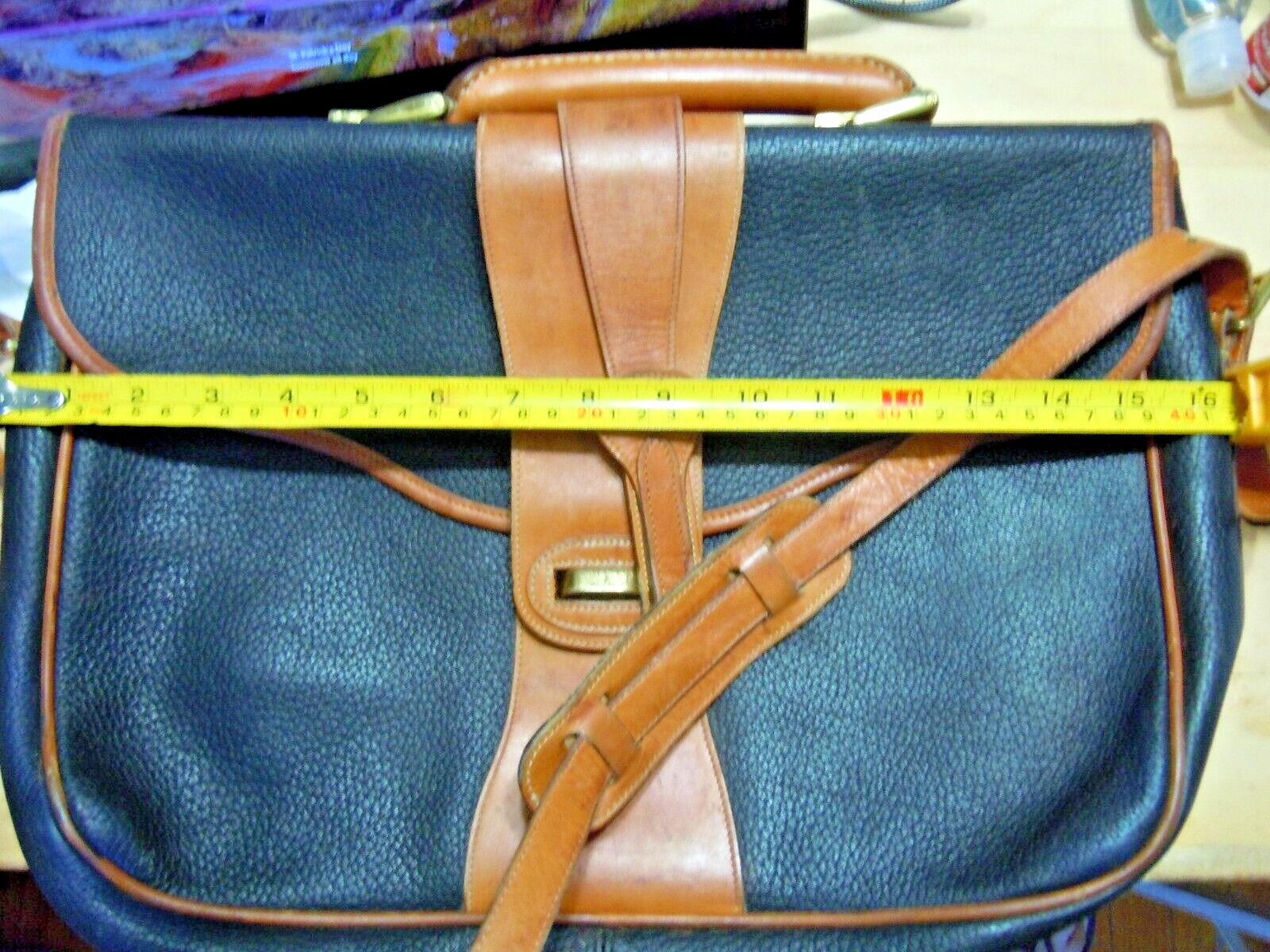 Vintage Dooney & Bourke Laptop / Briefcase Messenger USA #3 (on sale)