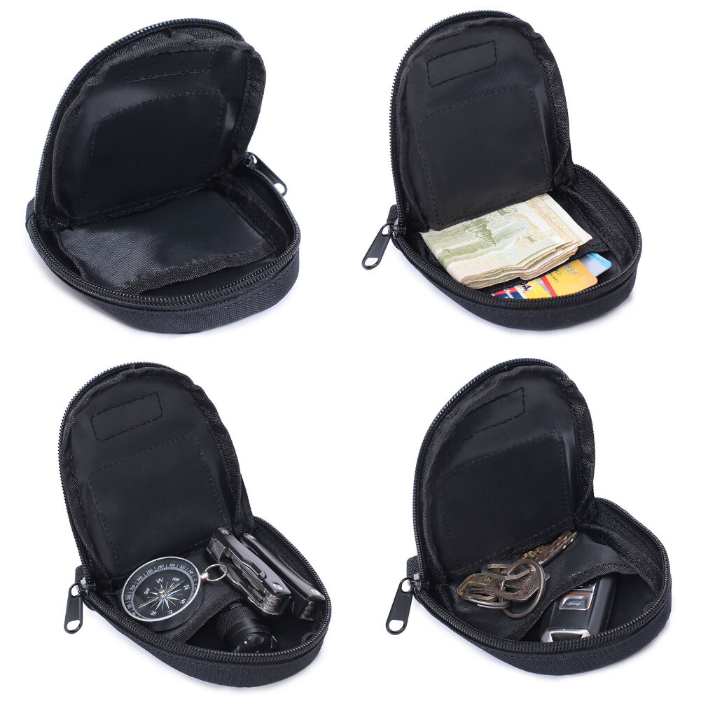 Tactical Molle Small Pouch Waist Gear Bag Pack EDC Utility Coin Purse Key Case