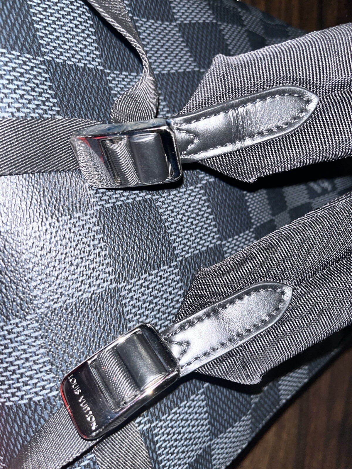 Louis Vuitton Campus Backpack Limited Edition Damier Graphite 3D Black N50009