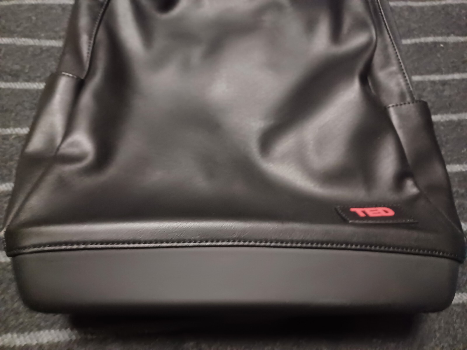 MOLESKINE black leather backpack “TED” talk RARE and not sold to the public NWT