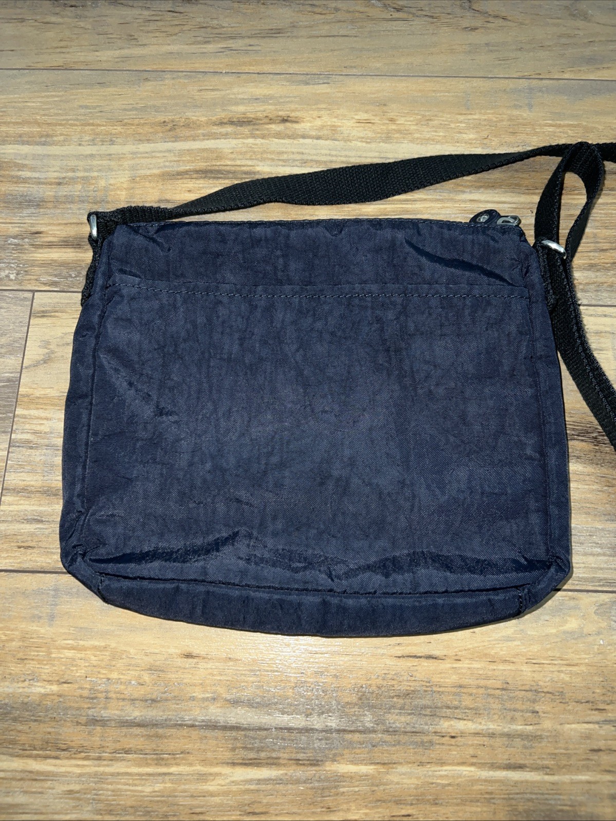 Kipling Nylon Navy Blue Square Crossbody Bag ~10”x10”