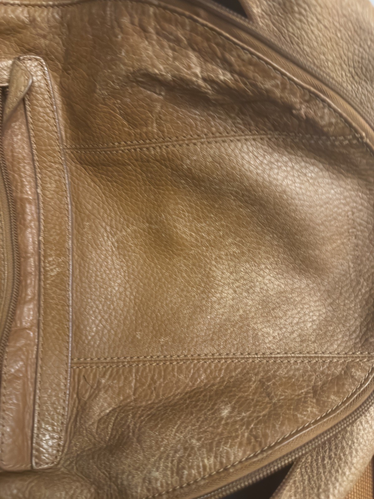 Cole Haan Chdm11026/Backpack/Daypack/Rucksack/Leather/Brown/Brown/Plain/Bag