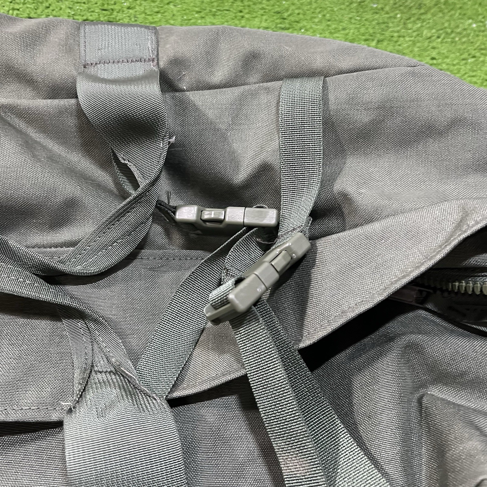 USGI Improved Duffle Bag Aurora Industries Olive Drab Green Backpack Sea Bag