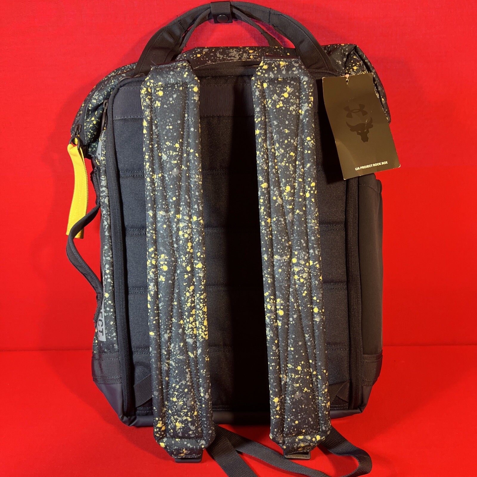 🔥 NEW Unisex Under Armour Project Rock Box Duffel MOLLE Backpack Bag, Blue 🔥