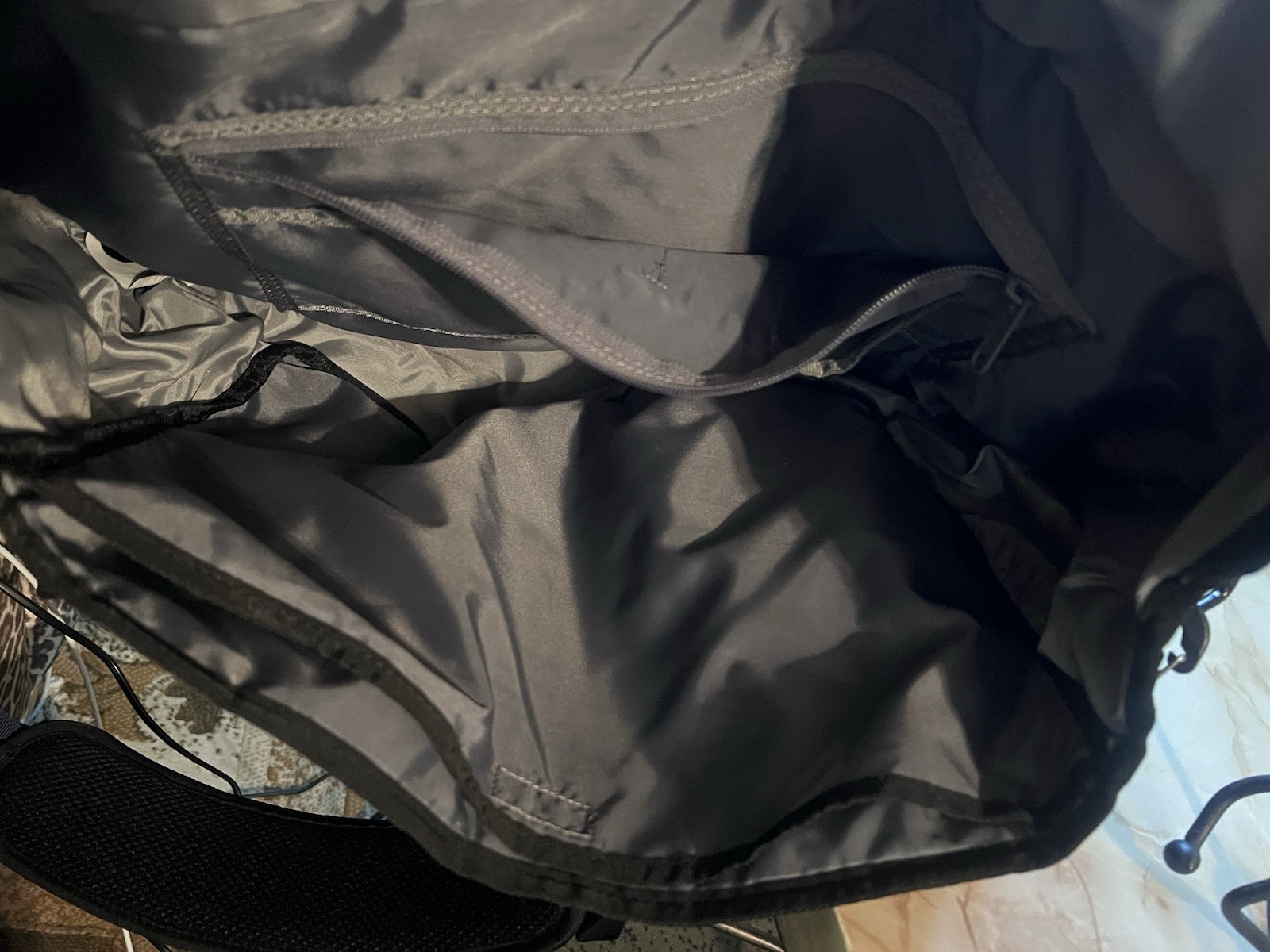 Timbuk2 Classic Messenger Bag Large Gray Navy Laptop Shoulder Crossbody