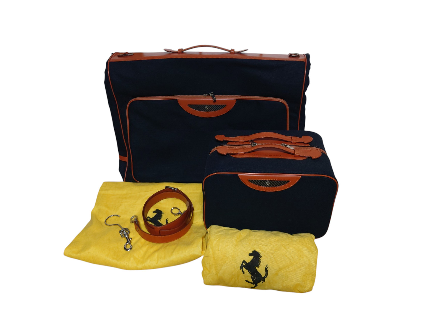 Ferrari 550 Barchetta Pininfarina Original Schedoni Luggage 2 pieces rare bag