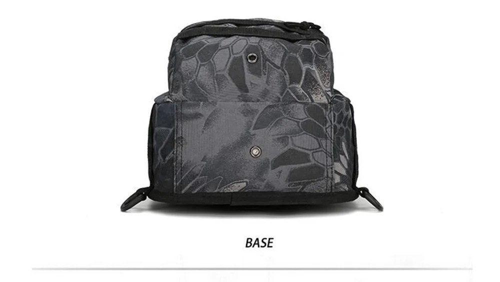 Mens Backpack Tactical Sling Shoulder Bag Molle Travel Chest Pack Outdoor Hiking