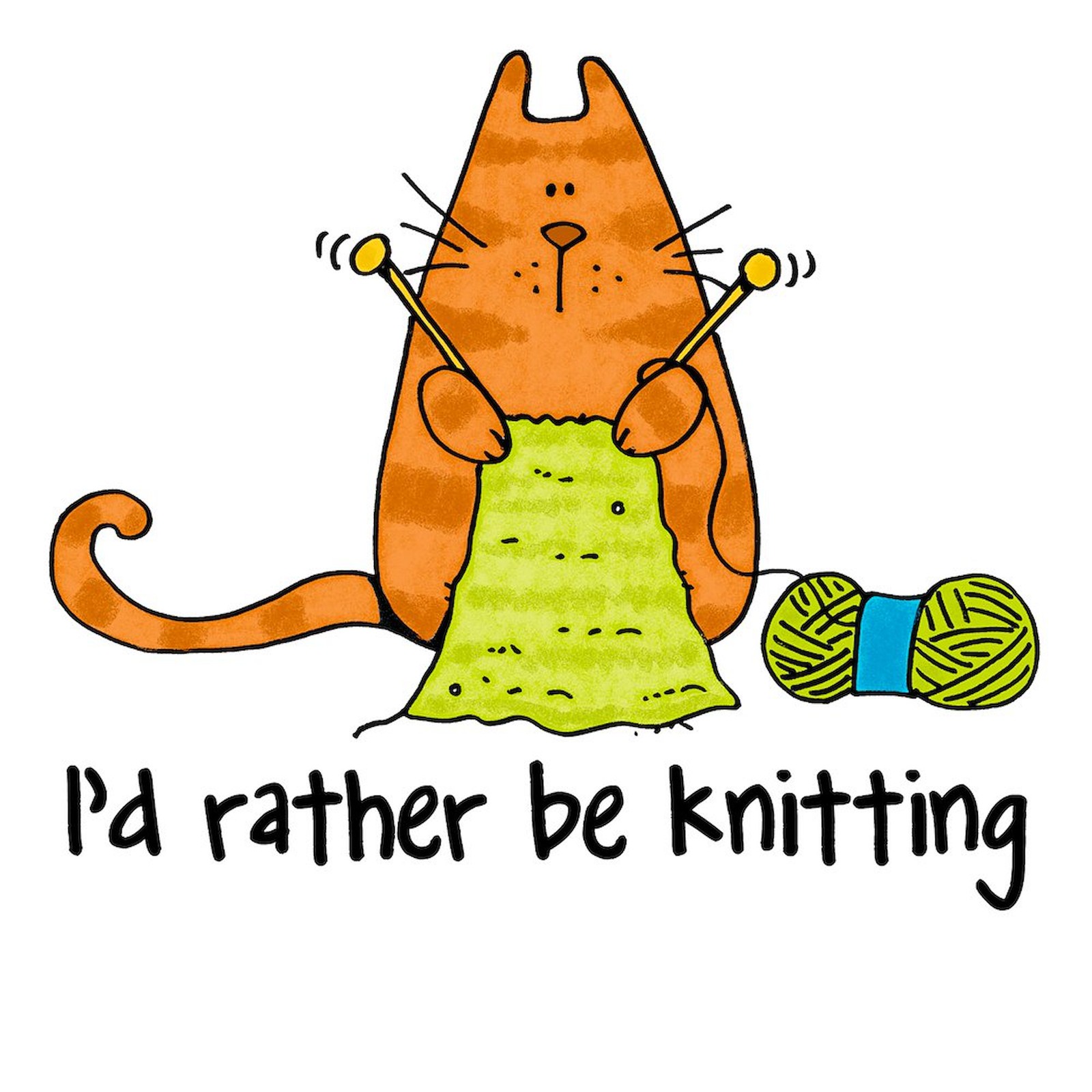 CafePress Rather Be Knitting Tote Bag (105524907)