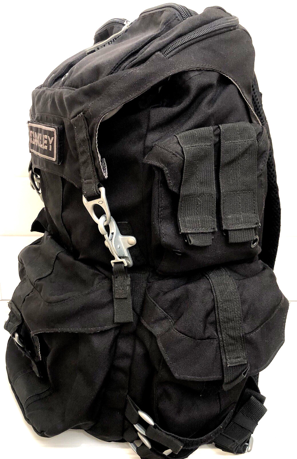 OAKLEY AP MECHANISM BACKPACK Rare Black Mountain Division Hiking Day Pack Bag