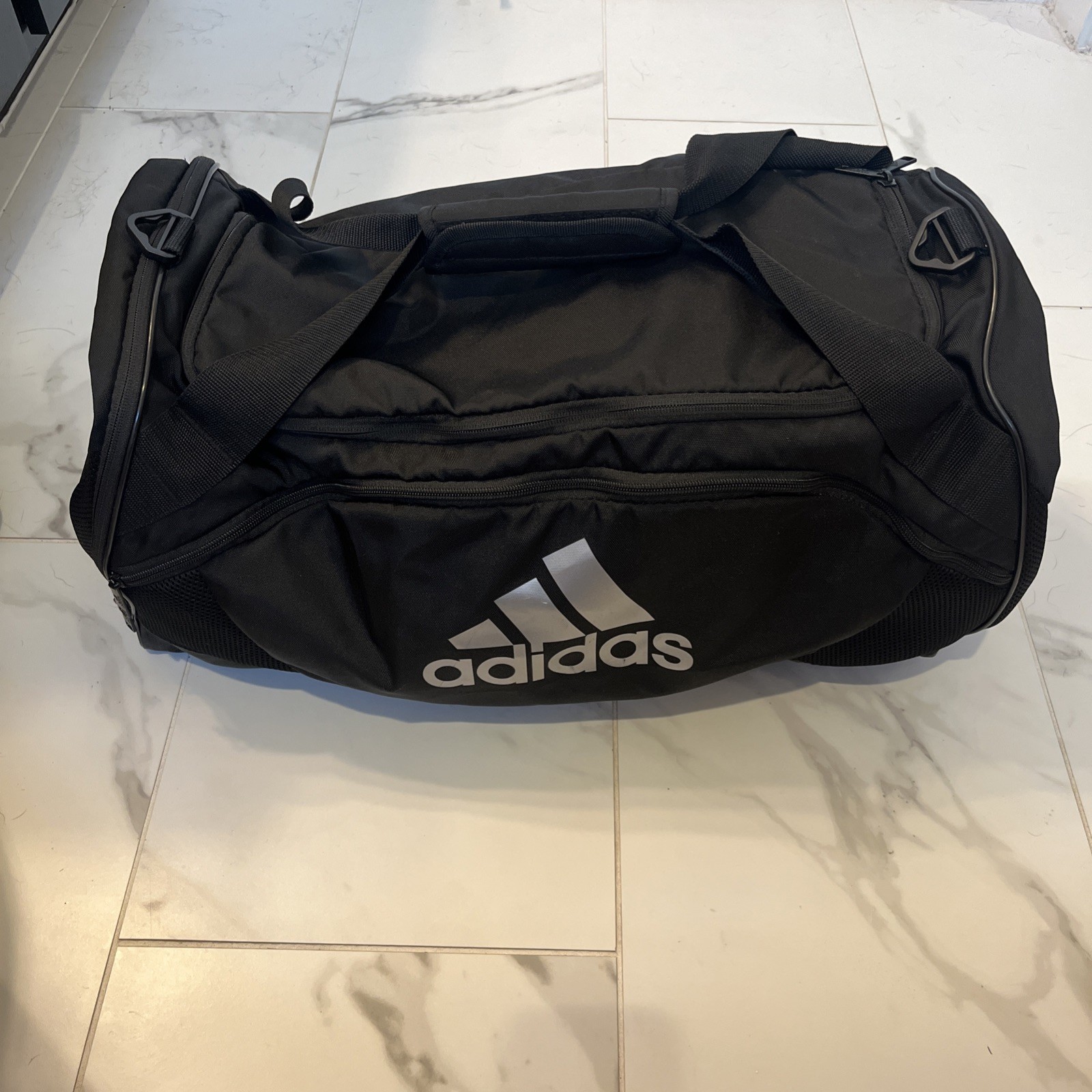 adidas Team Issue 2 Medium Duffel Bag Team Black One Size NEW FREE SHIPPING