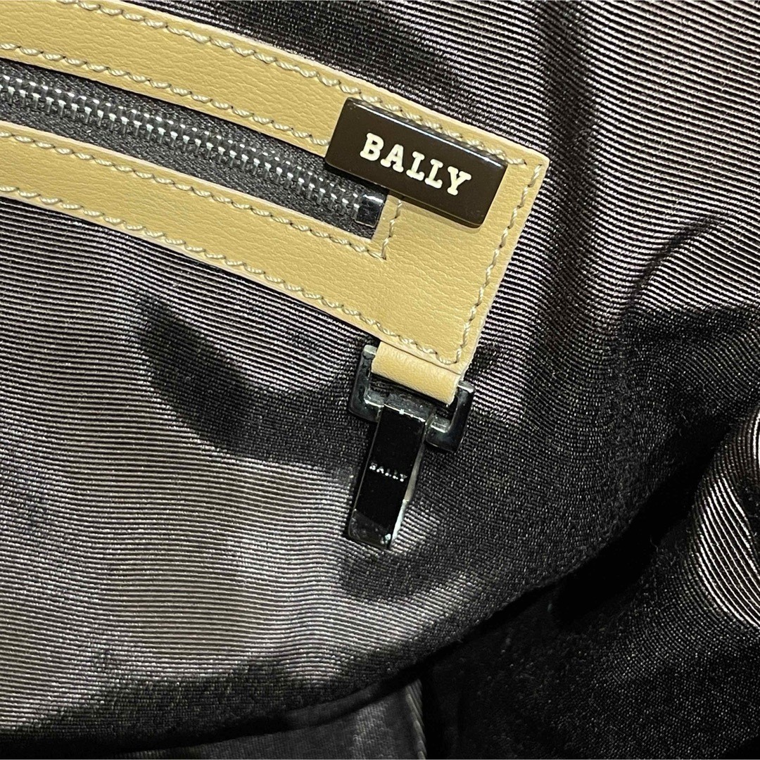 BALLY PONTBEL Briefcase with Shoulder Strap Cowhide Leather Bag 39.5×28×13cm
