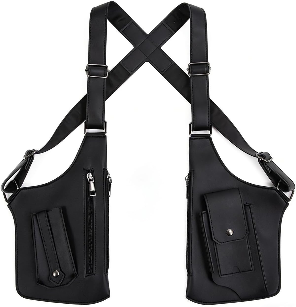 Secure Double Shoulder Armpit Bag – Hidden Anti-Theft Design for Travel