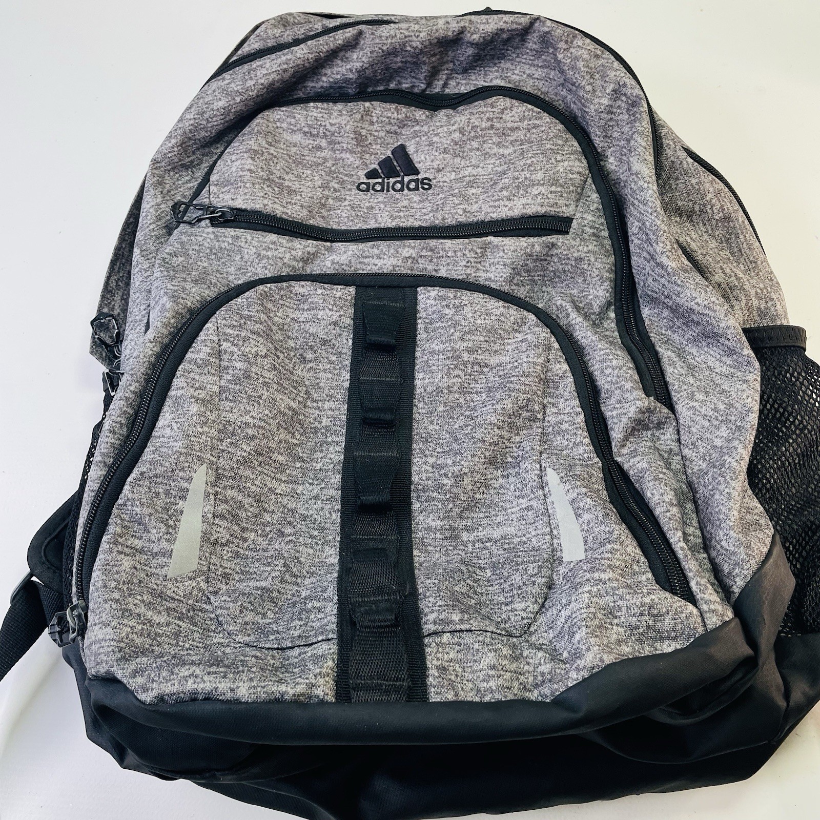 Adidas Prime 6 Back Pack Durable Heathered Jersey Material Load Spring Shoulder