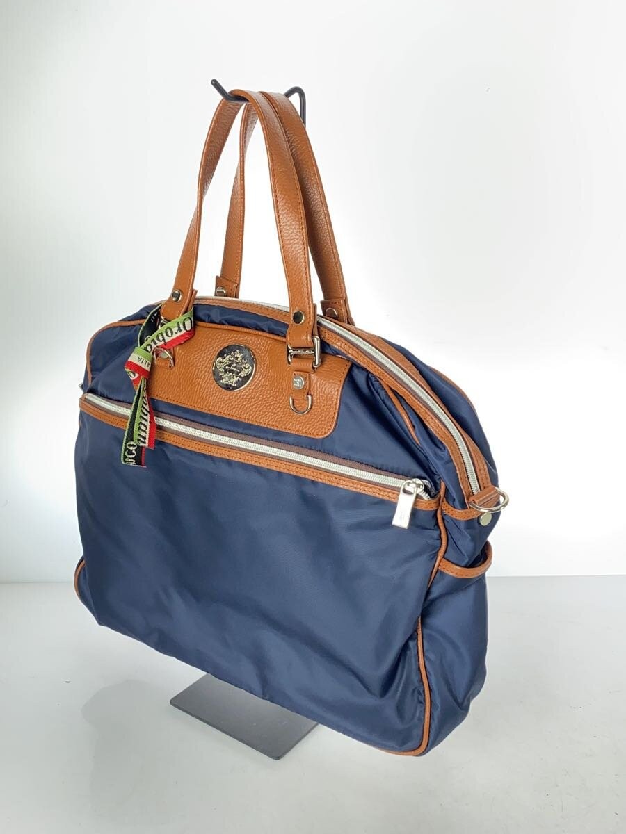 Orobianco Tote Bag NVY Plain Business Bag Shoulder strap not available