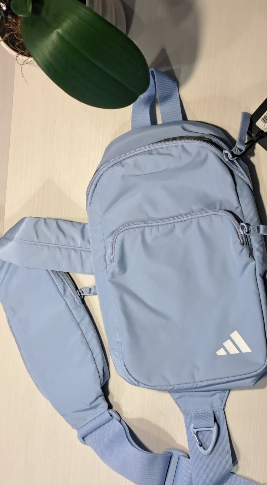 Adidas Unisex Essentials 2 Sling Crossbody Bag Blue Dawn