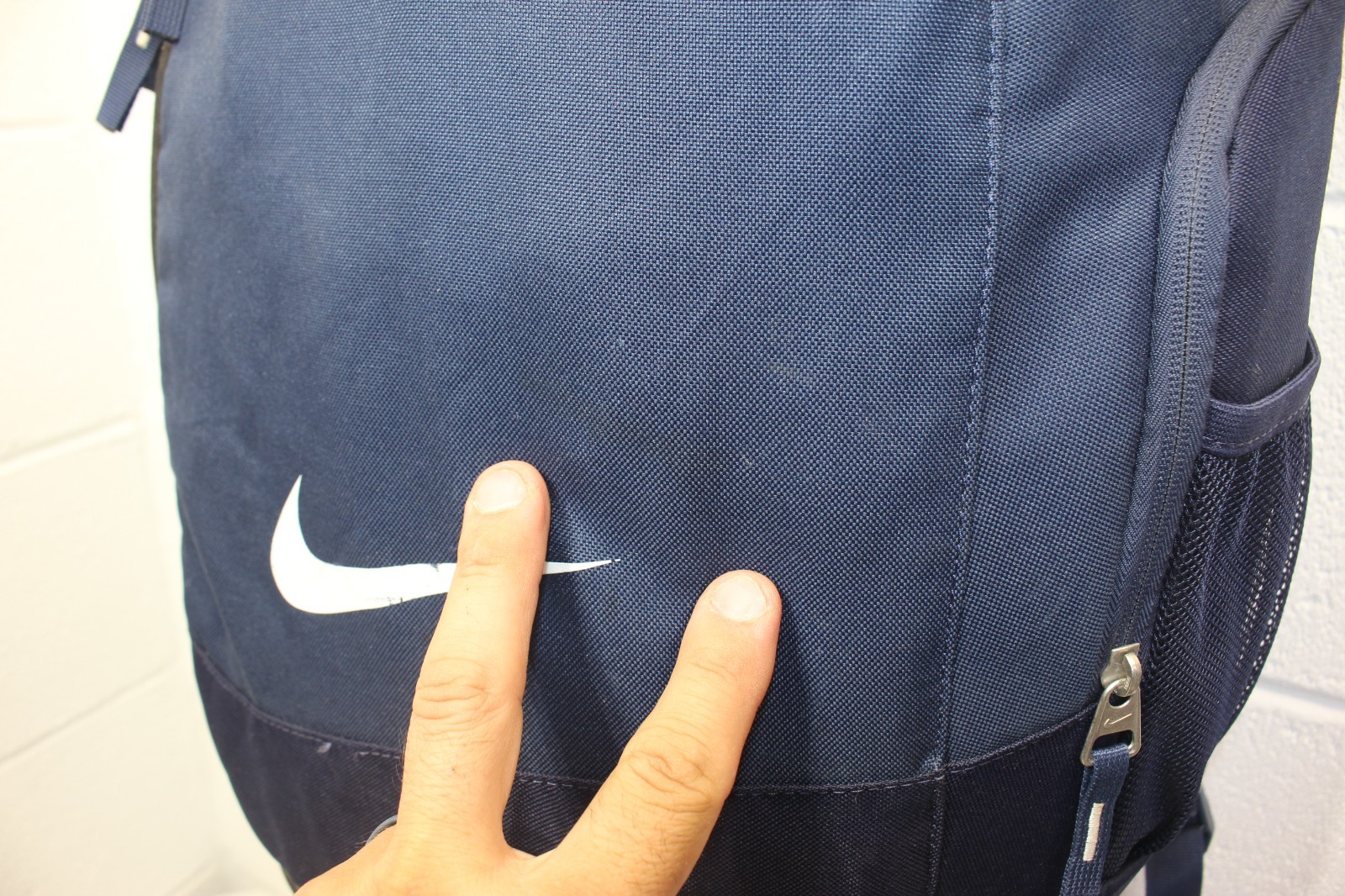 Nike Hoops Elite Max Air Team Backpack Blue Triple Zip BA4880-441 Basketball GUC