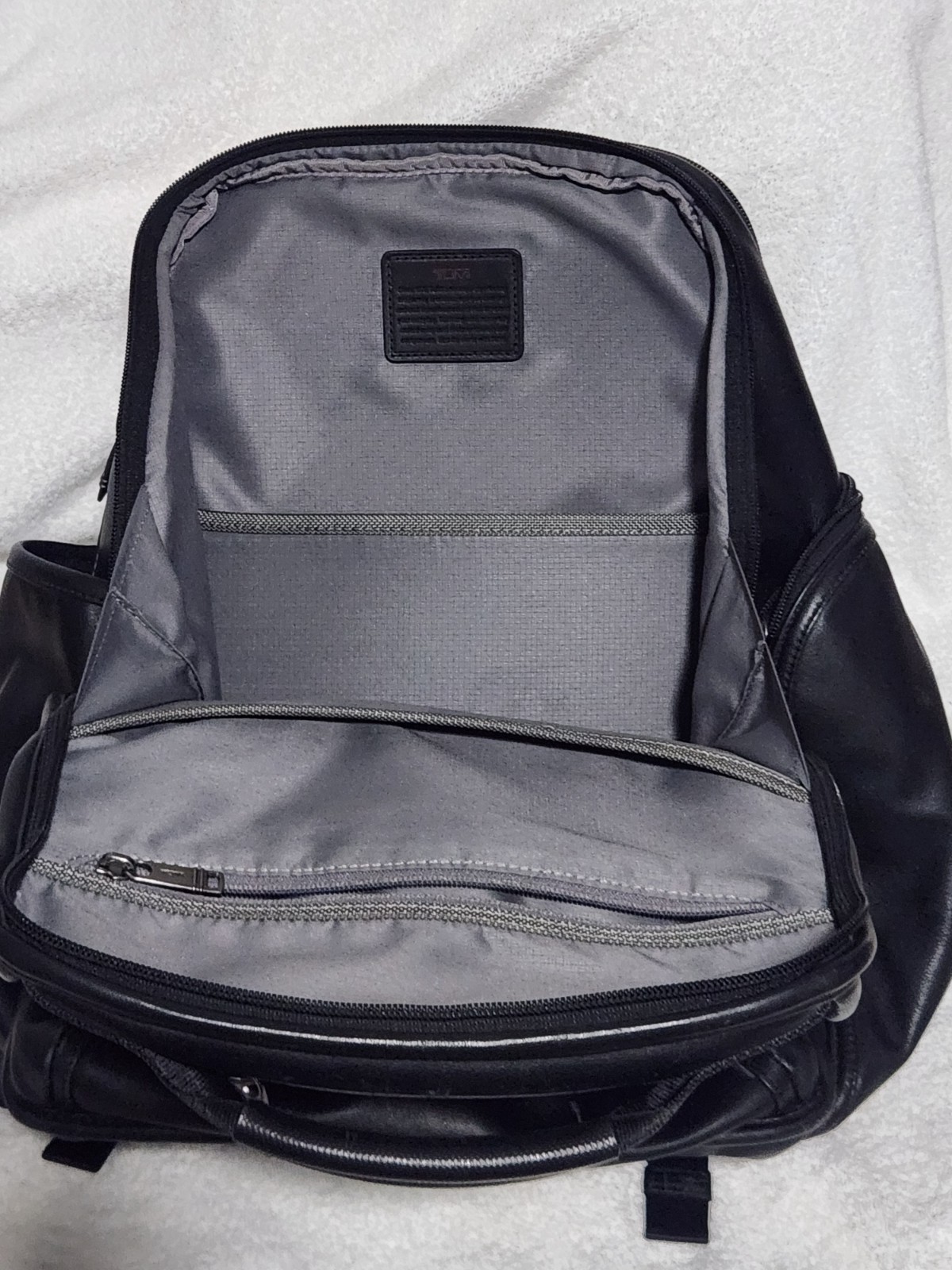 Tumi Alpha 3 Compact Laptop Brief Pack (117323-1041) Black Men’s Business