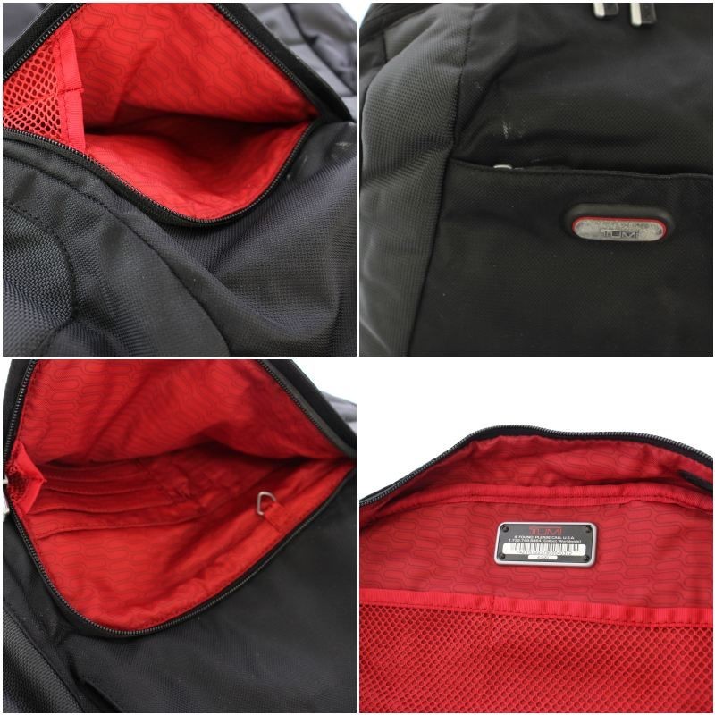 TUMI T-Tech Flow Backpack Black 42cm Men’s Used